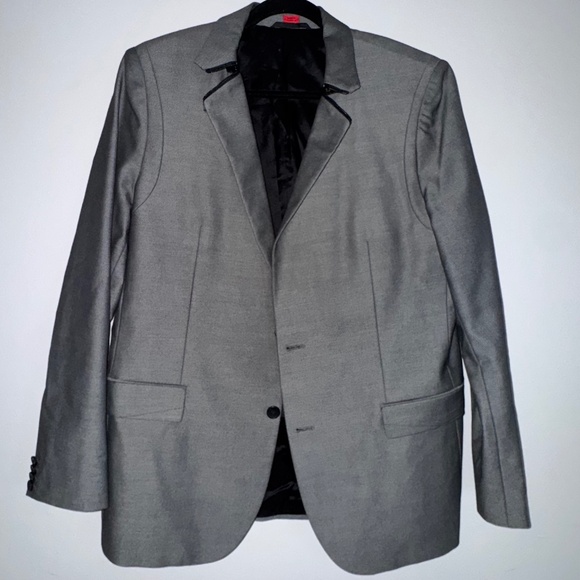HUGO BOSS zipper collar blazer - Picture 1 of 5